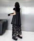 Splicing Lace Dress